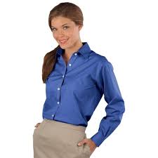 Women’s Soft Collar Oxford Dress Shirt