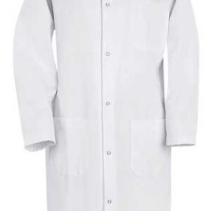 Unisex Gripper Front Butcher Coat