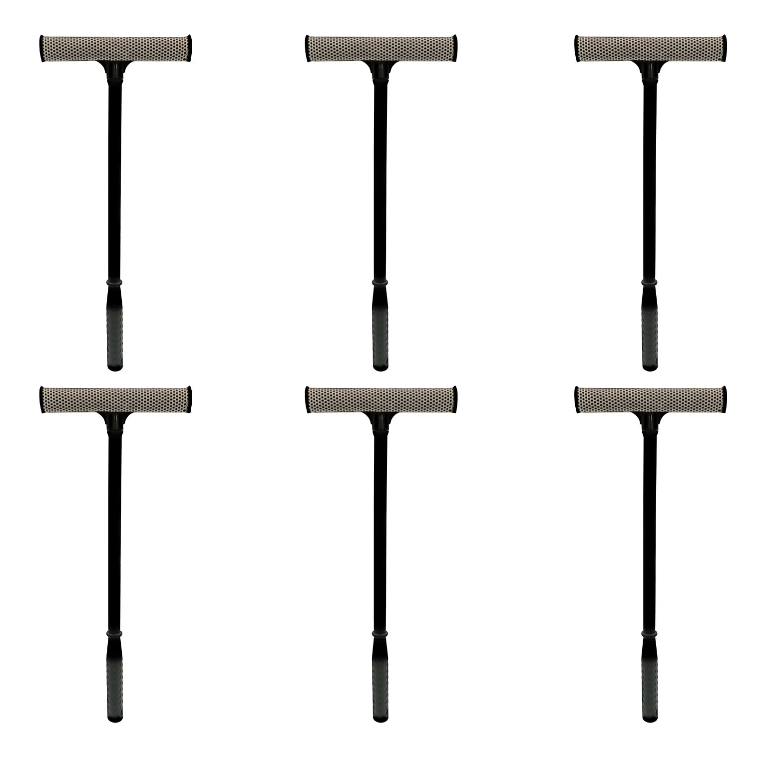 Auto Solutions 36" Window Squeegee, Black, 6/Pack, 6 Packs/Carton (14380)