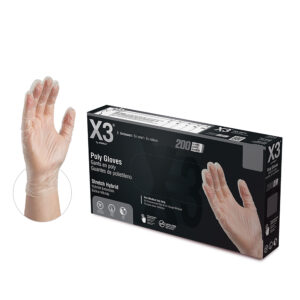 POLY DISPOSABLE GLOVES
